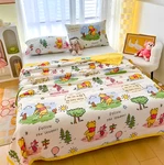 Disney Winnie The Pooh Dimple Dot Comforter Queen Lightweight Quilted. Fixed Price $76.00.