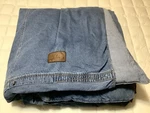 Vintage Nautica Denim Blue Heavy Comforter Queen 91X93 Inch. Fixed Price $255.00.