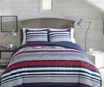 Izod, Classic Stripe Comforter & (1) Pillow Sham. Fixed Price $69.99.