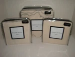 Beekman 1802 Marcellus Queen Duvet Cover Shams Set Natural Embroidered. Fixed Price $120.00.