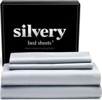 Silver Infused Bed Sheets Self-cleaning, Cooling, Hygienic Sleep Set. Fixed Price $216.99.