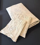 Vtg Simply Shabby Chic Floral Duvet Cover Queen 2 Shams Home Bedding Linen/rayon. Fixed Price $108.00.