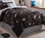 Pillowfort Twin Glow The Dark Space Comforter Set W/ Sham Kids Bedding. Fixed Price $34.95.
