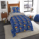 Northwest Ncaa Kansas Jayhawks Unisex-adult Bed In Bag Set Full Rotary. Fixed Price $155.16.