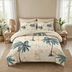 Tropical Palm Comforter Set King Size - 7 Pcs Bedding Kids & Adults. Fixed Price $133.99.