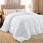 Utopia Bedding Queen Comforter Duvet Insert, Quilted White With Corner. Fixed Price $33.92.