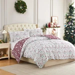 Inc. Christmas Bedding Queen/full Duvet Cover Set W/2 Pillow Shams, Reversi.... Fixed Price $54.31.