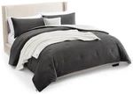Comforter Set 5 Piece King Bed Bag Hypoallergenic Charcoal Ugg Remina Throw. Fixed Price $369.99.