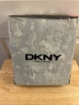 Nip Dkny Silhouette Blue Floral King Duvet Cover & Shams Set 3PC. Fixed Price $112.79.