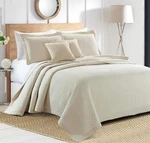 Sherry Kline Out Of The Box 3-PIECE Embroidered Quilt Set King Cream. Fixed Price $139.64.