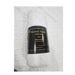 Victoria Valenti Collection 1800 Pinsonic Reversible Full/queen Quilt White. Fixed Price $48.00.