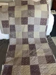 Lilac Queen Quiltlike Comforter 2 Shams Nice Machine Quilted 90X94. Fixed Price $31.11.