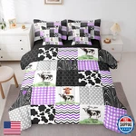 Erosebridal Kawaii Highland Cow 7 Pcs Comforter Set Full Size,cute Cattle Print. Fixed Price $69.66.