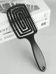 1PC Elastic Paint Massage Comb Hollow Design Hair Brush For Daily Use-new. Fixed Price $9.67.