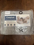 Cozylux Twin Comforter Set With Sheets Light Grey 5 Pieces Bed Bag New. Fixed Price $30.00.