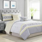 5 Pc Ellison "valentino" Reversible Comforter Set King 104 X 92 **new**. Fixed Price $59.99.