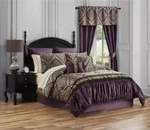 Hotel Collection 12-PIECE Bed-in-a-bag Dresden Queen Size Comforter Pillow Shams. Fixed Price $149.99.