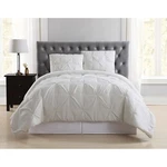 Truly Soft Pleated 3 Pc Duvet Cover Set, King, Ivory. Fixed Price $34.88.