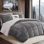 Woolrich Reversible Comforter Set Ultra Soft Plush To Sherpa, Down Alternativ.... Fixed Price $131.62.