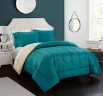 Idea Nuova "casa 7-PIECE Solid Reversible Comforter Set With Bonus Sheets, Gr.... Fixed Price $46.81.