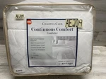 Charter Club Continuous Full / Queen Down Alternative Comforter White. Fixed Price $74.99.