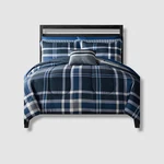 Fairfield Square Collection Blue Sunham Wilson Comforter Set-king. Fixed Price $32.40.