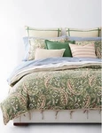 Ralph Lauren Full Queen Comforter Pair Standard Shams Allie Green Paisley Euc!. Fixed Price $199.95.