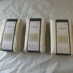 Threshold 100% Cotton 400TC Pillowcases Sour Cream 20X32IN Oeko-tex Pack. Fixed Price $34.99.