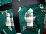 Christmas Green & Red Plaid Deer,luxe Warm,snuggly Throw Blanket.new 50 60. Fixed Price $20.00.