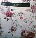 Ralph Lauren Sofia, Cotton Sateen, Reversible Full/queen Comforter Set, 3 Piece. Fixed Price $180.00.