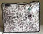 Nwt Tahari Purple And White Floral Full/queen 100% Cotton Comforter Set X90. Fixed Price $150.00.