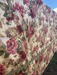 Vtg 5 Piece Chaps Ralph Lauren Rosemont Q Comforter, Shams Bedskirt Reversible. Fixed Price $128.25.