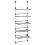Vidaxl 5 Tier Hanging Laundry Drying Rack Aluminum. Fixed Price $65.69.