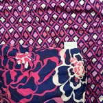 Vera Bradley Katalina Pink Reversible Comforter With One Sham. Fixed Price $64.99.