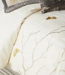 Michael Aram Butterfly Gingko Queen Duvet Cover Embroidered Luxury Bedding New. Fixed Price $249.99.