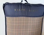 New *brooks Ralph Lauren *king Bed Comforter Glen Plaid Houndstooth $600 Nwt Tan. Fixed Price $499.95.