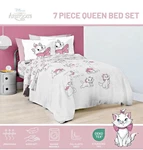 Jay Franco Disney Aristocats Marie Queen Comforter Set 7PC Pink Bedding. Fixed Price $65.99.
