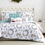 Southshore 6-PIECE Christmas Bedding Queen, 2 Pillows Shams Happy Holidays. Fixed Price $94.60.