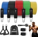 Resistance Bands Set With Handles Workout Fitness Strength Training Home Gym. Fixed Price $36.36.