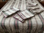Croscill Dover Manor Dunhill Queen 8PC Set Comforter/euro Sham/valances & Fabric. Fixed Price $250.00.