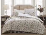 Laura Ashley Bramble Floral Cotton Reversible 2-PIECE Comforter Set, Twin. Fixed Price $62.99.