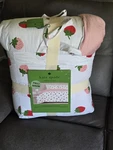 Kate Spade New York Scattered Strawberry Comforter Set Queen. Fixed Price $149.99.