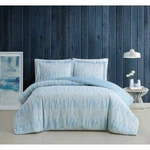 Brooklyn Loom Trevor Full/queen 3 Piece Comforter Set Blue/white New. Fixed Price $49.99.