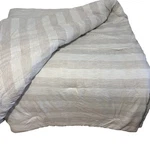 Tommy Bahama Home King Comforter Tan White Striped Coastal Bedding 108X90. Fixed Price $61.00.