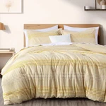 Chezmoi Collection Momo Cotton Clip Jacquard Chenille Textured Comforter Set. Fixed Price $81.99.