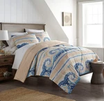 Shavel Home Products Seersucker Comforter Set, King, Tie Dye. Fixed Price $113.05.