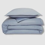 Sky Blue 500TC Sateen Wrinkle Resistant 3-PIECE Comforter Cover Set, Full/queen. Fixed Price $70.20.