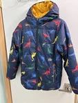 Hanna Anderson 150 SIZE12 Down Coat Dinosaurs Light Use New Metal Zipper. Fixed Price $42.50.