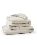 Unikome Ivory Lightweight Goose Down Feather Fiber King Comforter. Fixed Price $66.00.