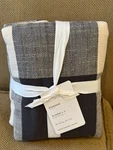 Pottery Barn Bryce Buffalo Check Set Of 2 Comforter Standard Shams New W/tags. Fixed Price $89.95.